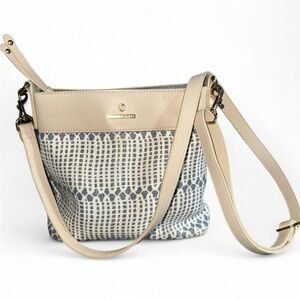 Spartina 449 Blue and Tan Crossbody Bag